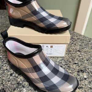 Burberry Rubber Rain Shoe